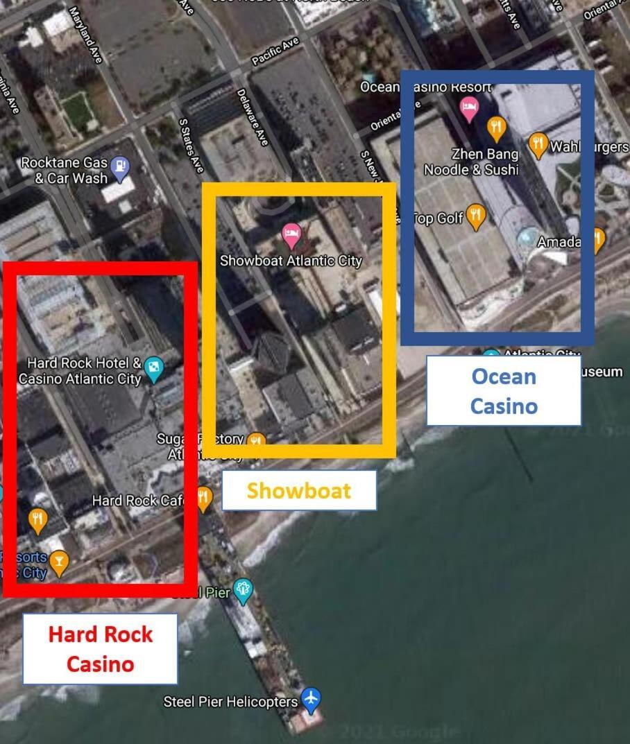 Beachfront 2Br 3Ba Condo By Cozysuites Atlantic City Bagian luar foto